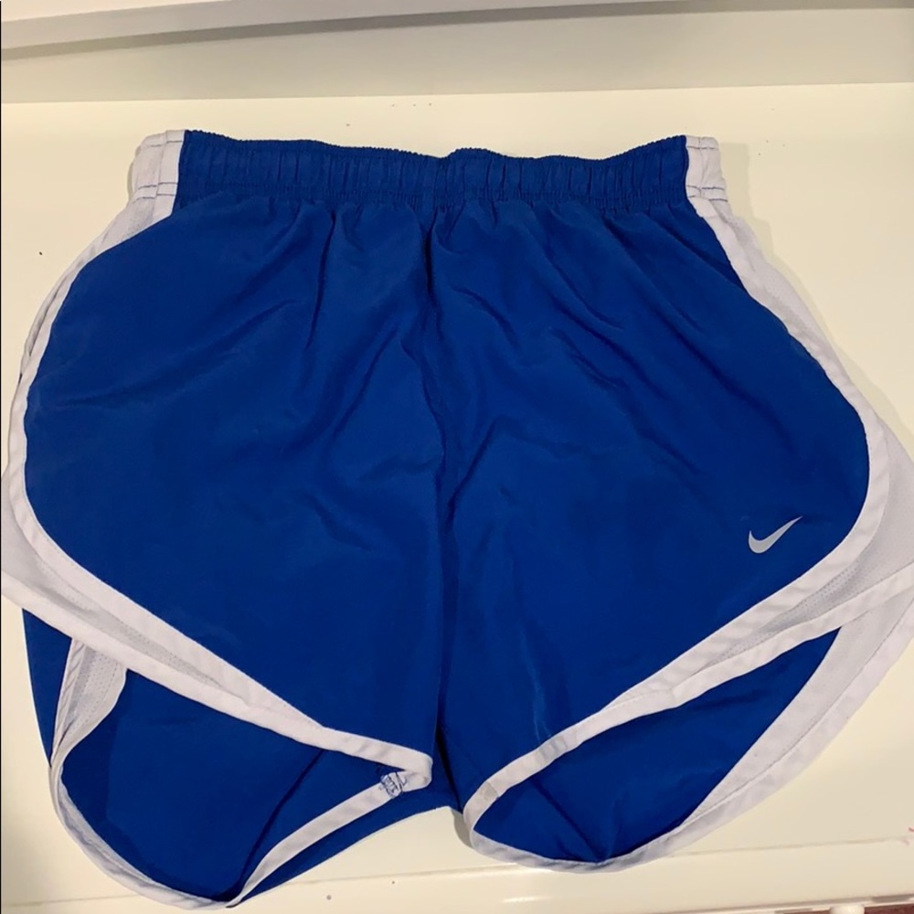 Blue/White Nike Shorts